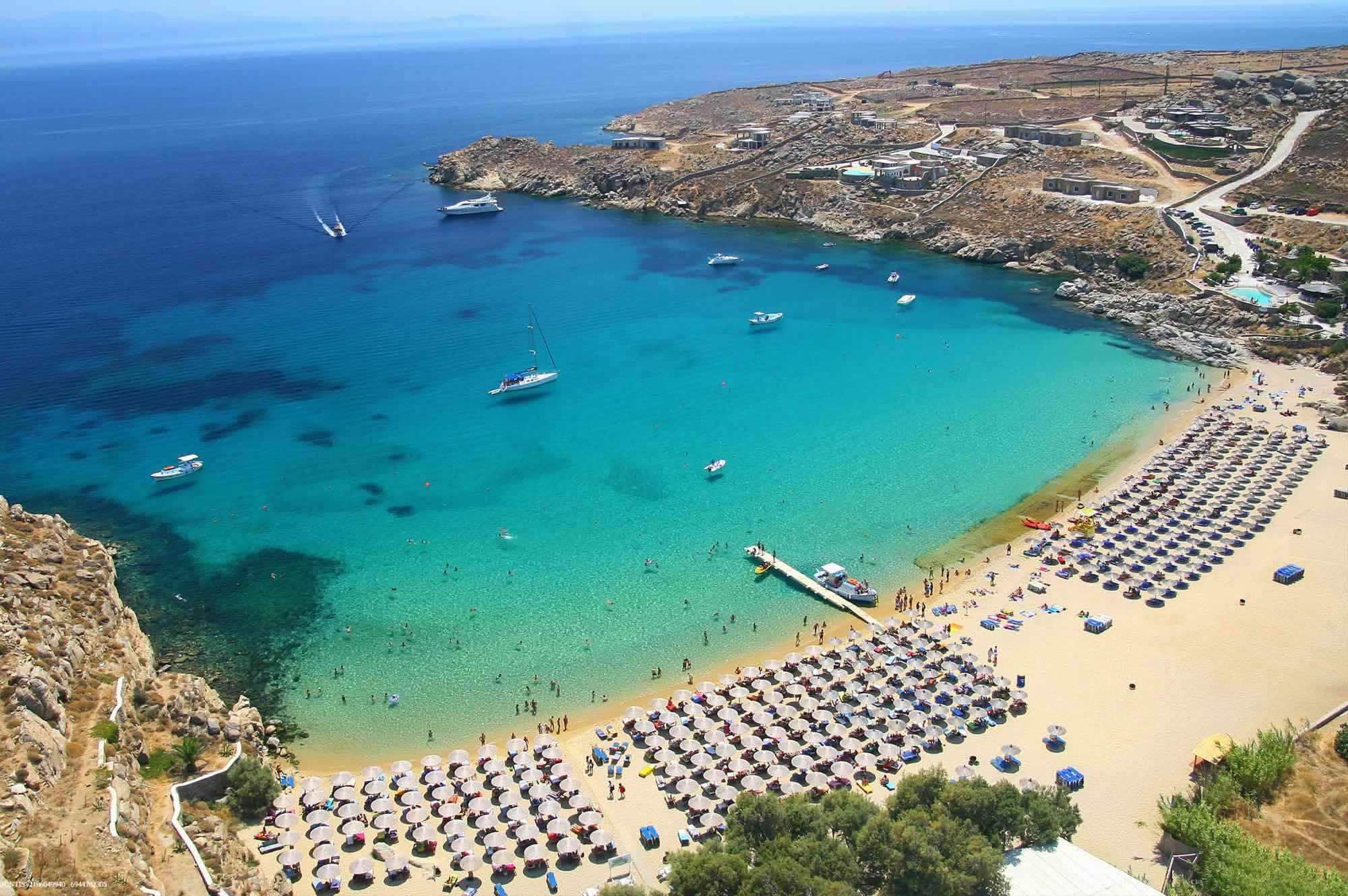 mykonos beach