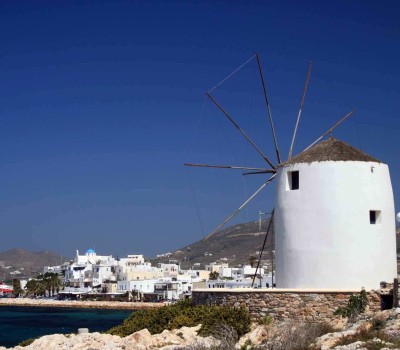 Windmill in Paroikia Paros