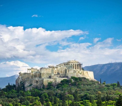 acropolis view from thisseion