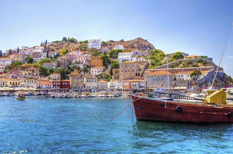 Greek island