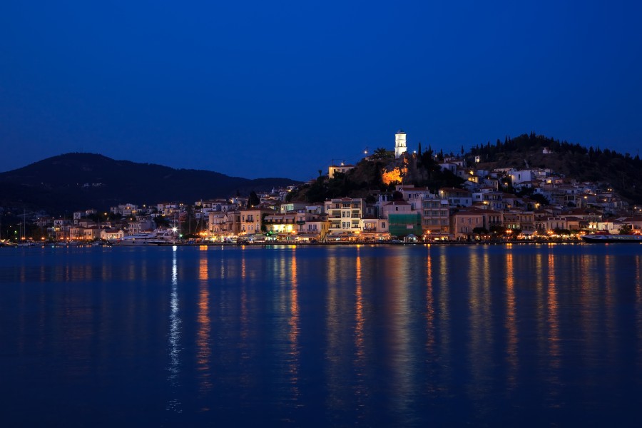 Poros at night 