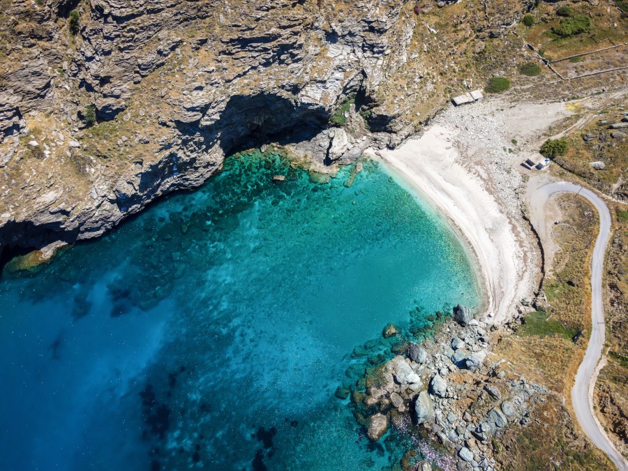 Syneti beach Andros