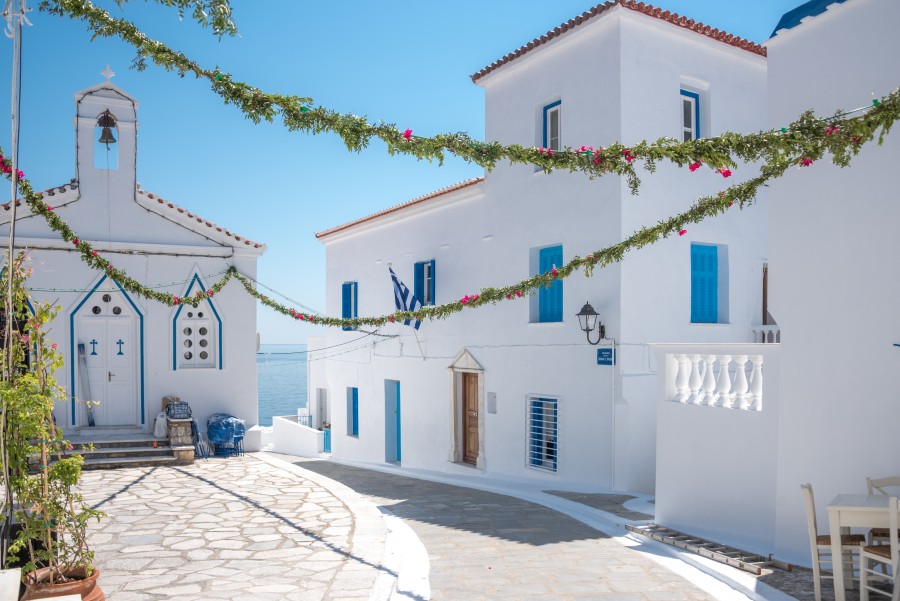 Chora, old town Andros